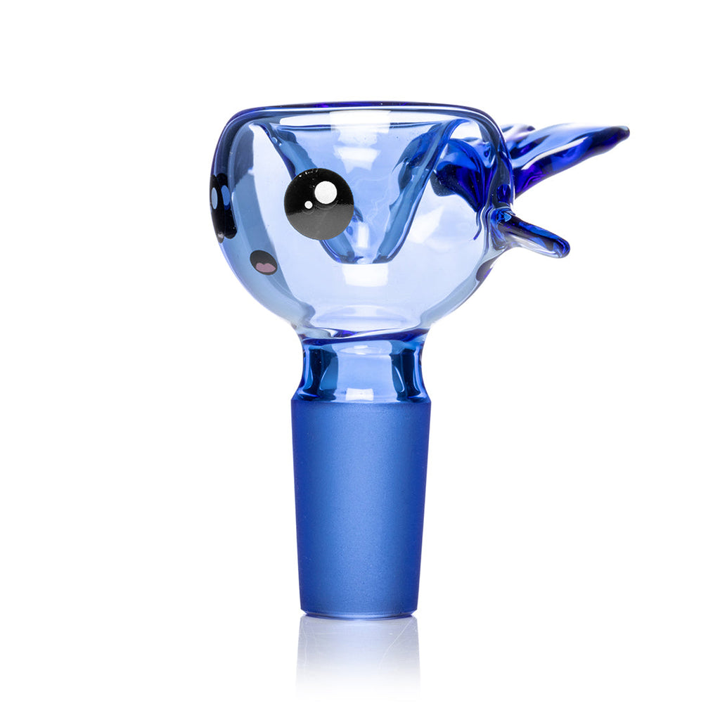 14mm Blue Whale Glass Bong Bowl