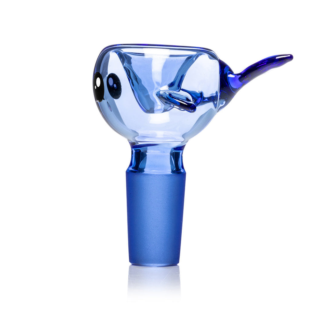 14mm Blue Whale Glass Bong Bowl