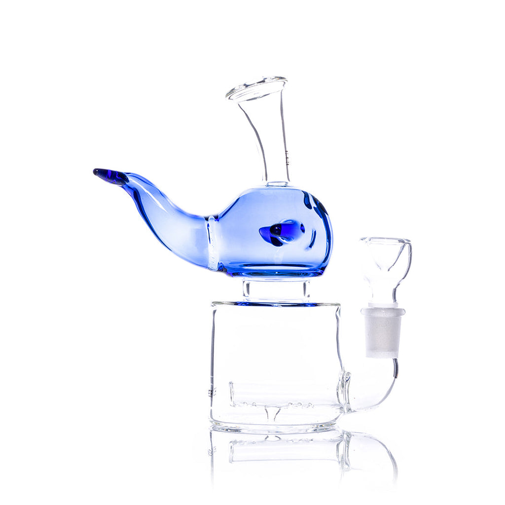 Hemper Blue Whale Glass Bong