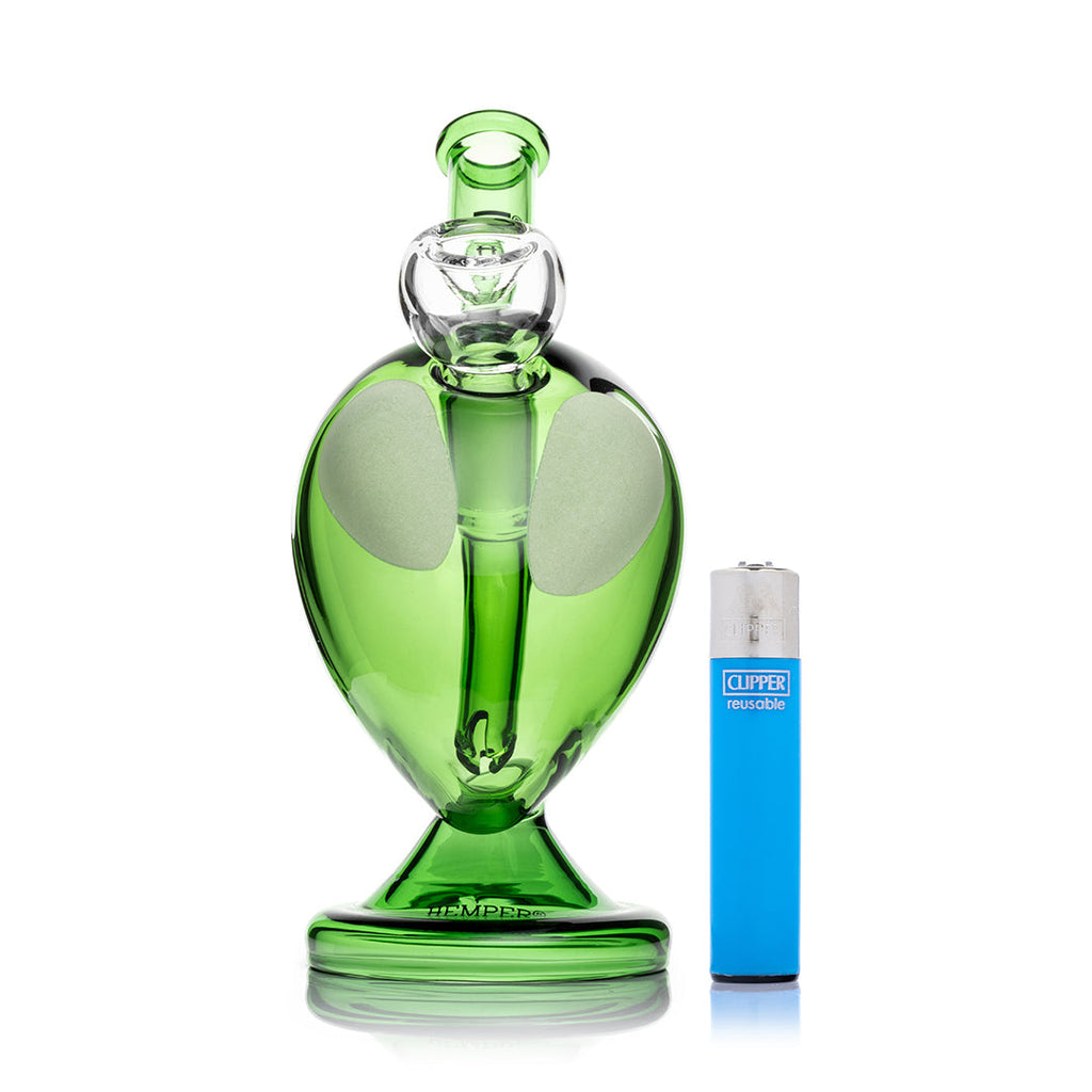 Hemper Glass Alien Mini Bong