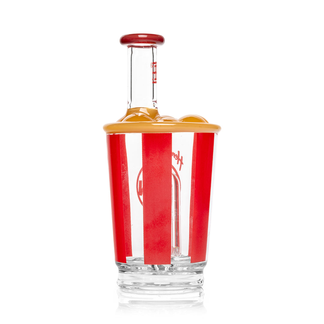 Popcorn Puffco Peak Glass Bubbler Attachment