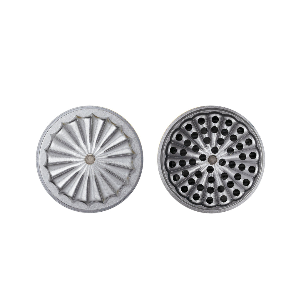 Ongrok 5-Piece Flower Petal Toothless Grinder
