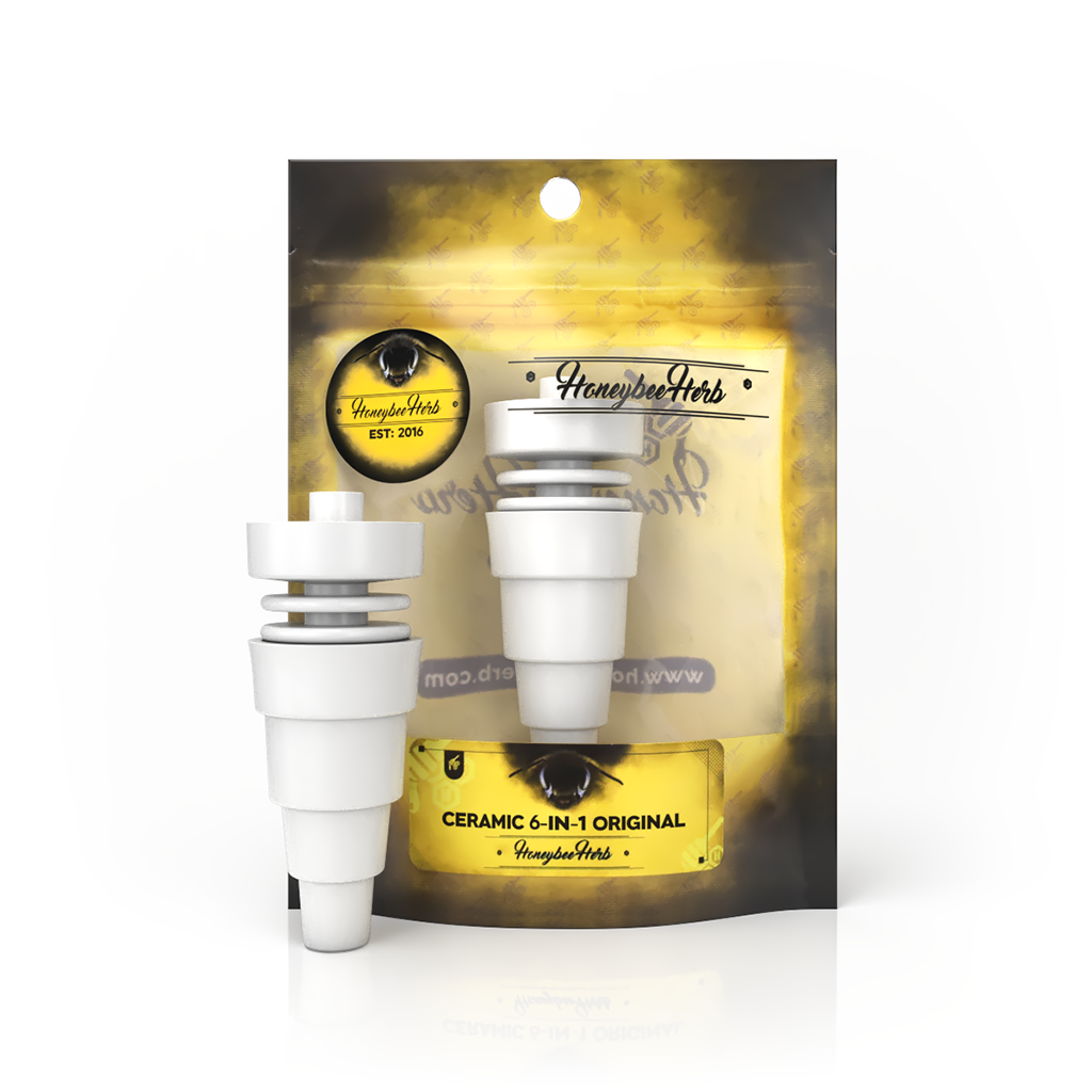 Honeybee Herb 6-in-1 Fully Universal Ceramic Dab Nail