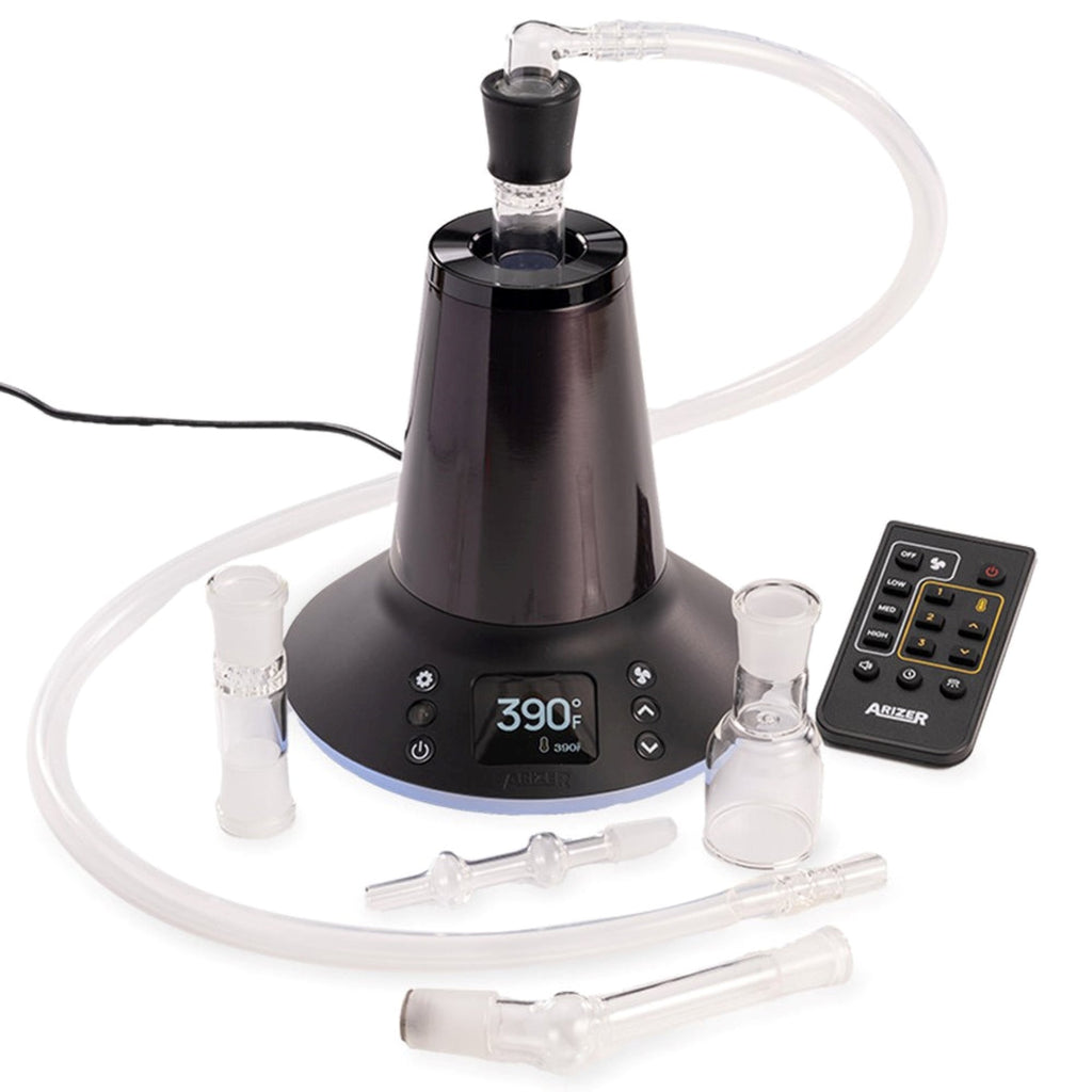a picture of a blender with a remote control