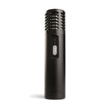 an electronic device with a microphone attached to it