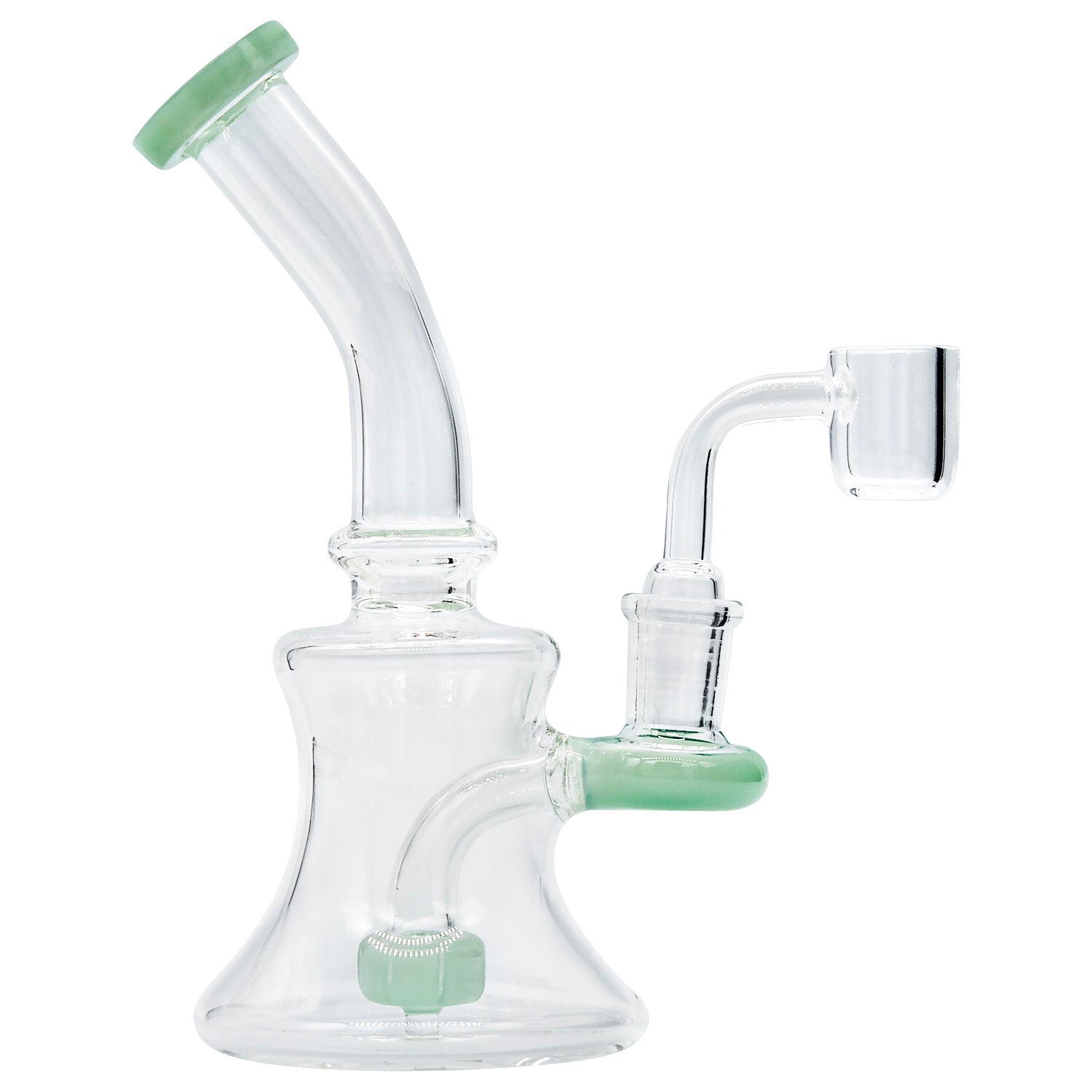 CaliConnected 7” Hourglass Dab Rig 🌿🍯