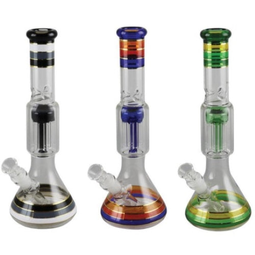 CaliConnected Tree Perc Beaker Bong
