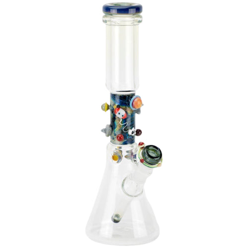Empire Glassworks 14” Galaxy Beaker Bong 🌙 🔭