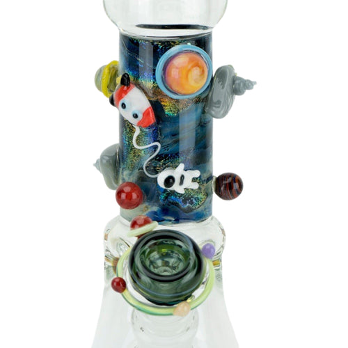 Empire Glassworks 14” Galaxy Beaker Bong 🌙 🔭