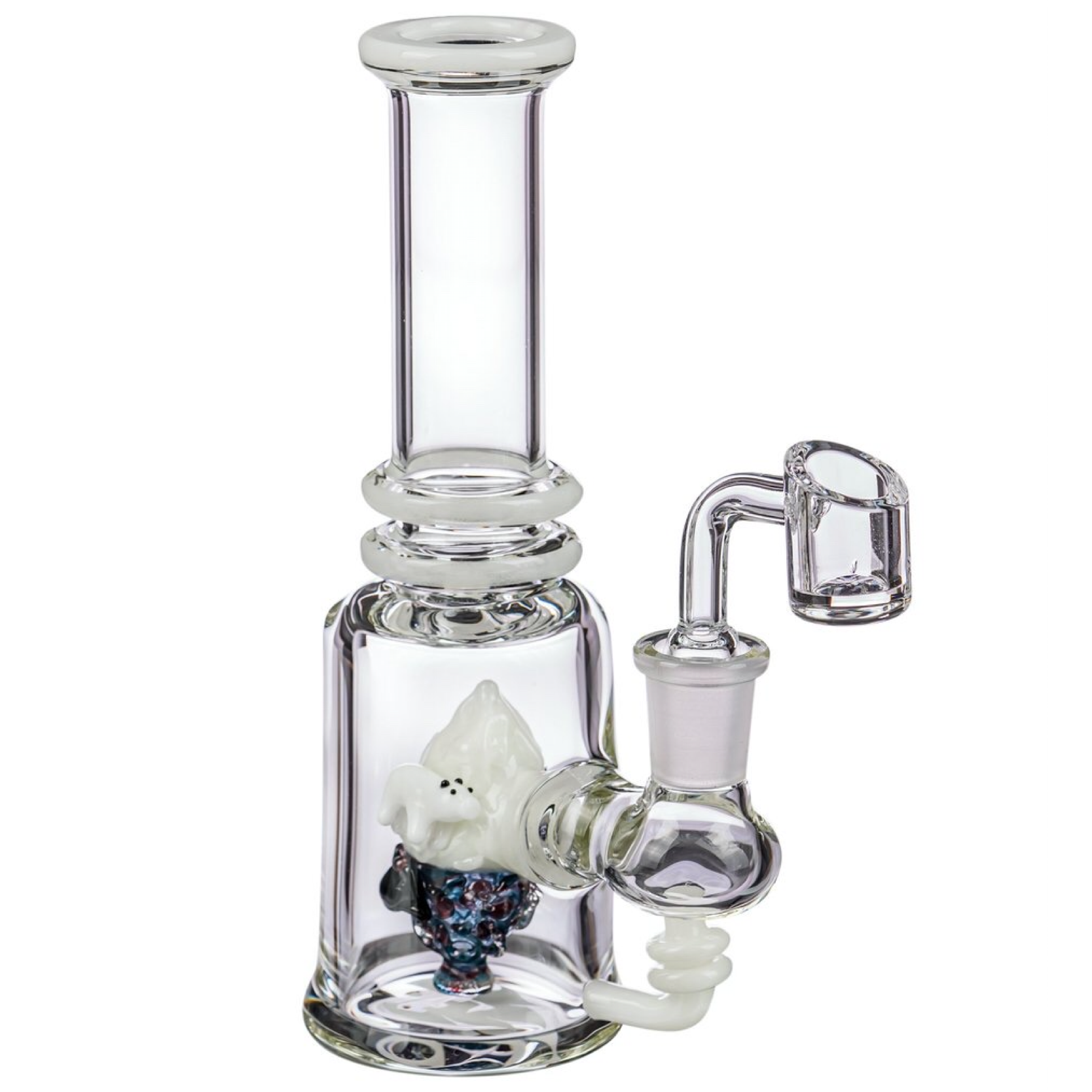 Empire Glassworks “Avenge the Arctic” UV Mini Beaker Bong ❄️