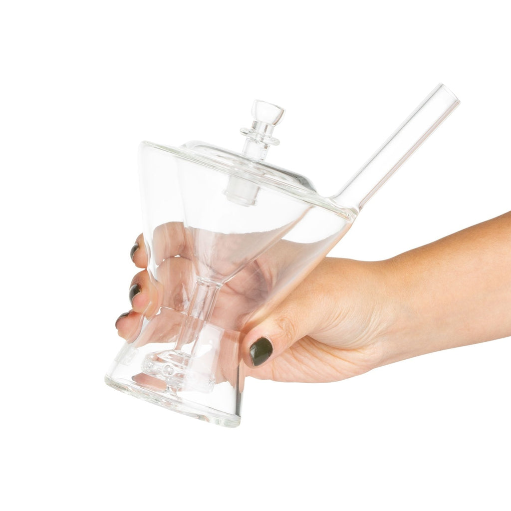 Grav® Martini Glass Water Pipe 🍸