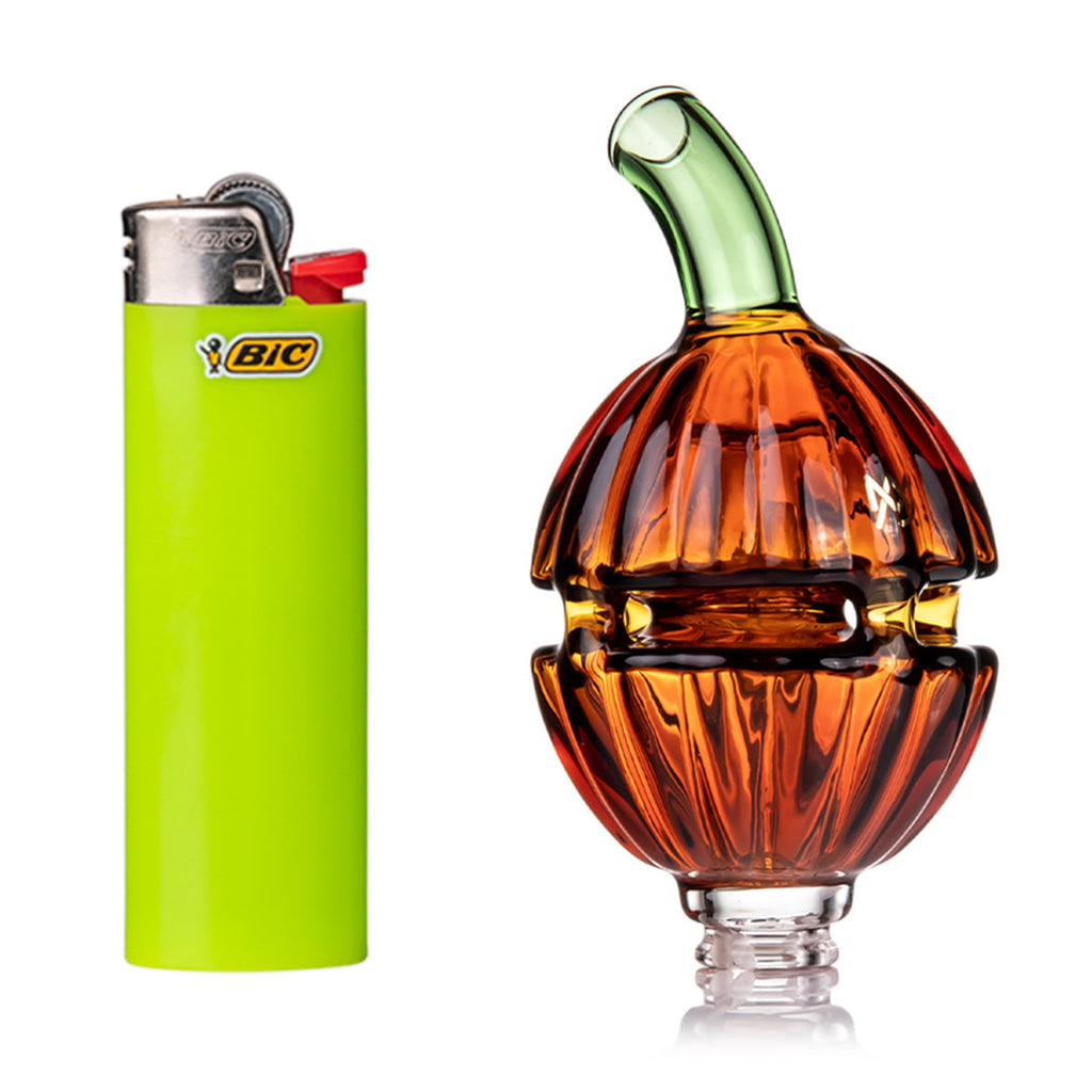 MJ Arsenal Gourdy - Puffco Pivot Pumpkin Top Bubbler 🎃