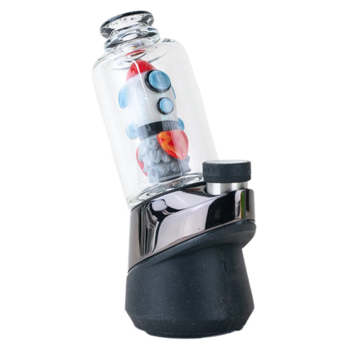 Puffco Peak Glass Rocket Ship Attachment