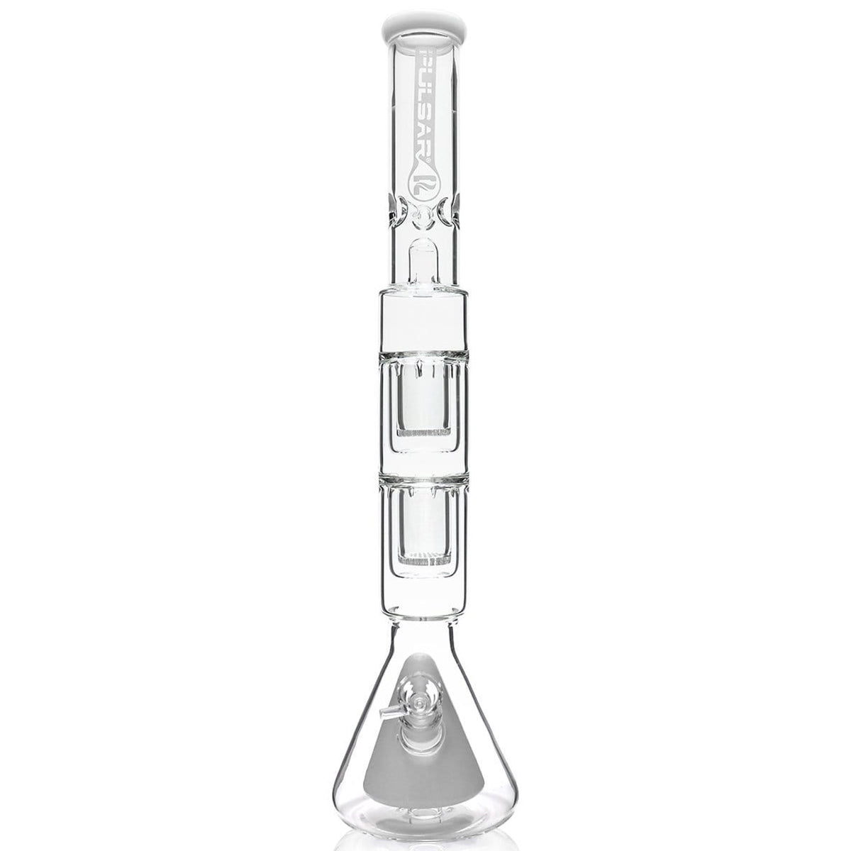 Pulsar 21.5” Quad Perc Beaker Bong