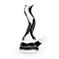 Ritual 10'' Wavy Silicone Beaker Black & White