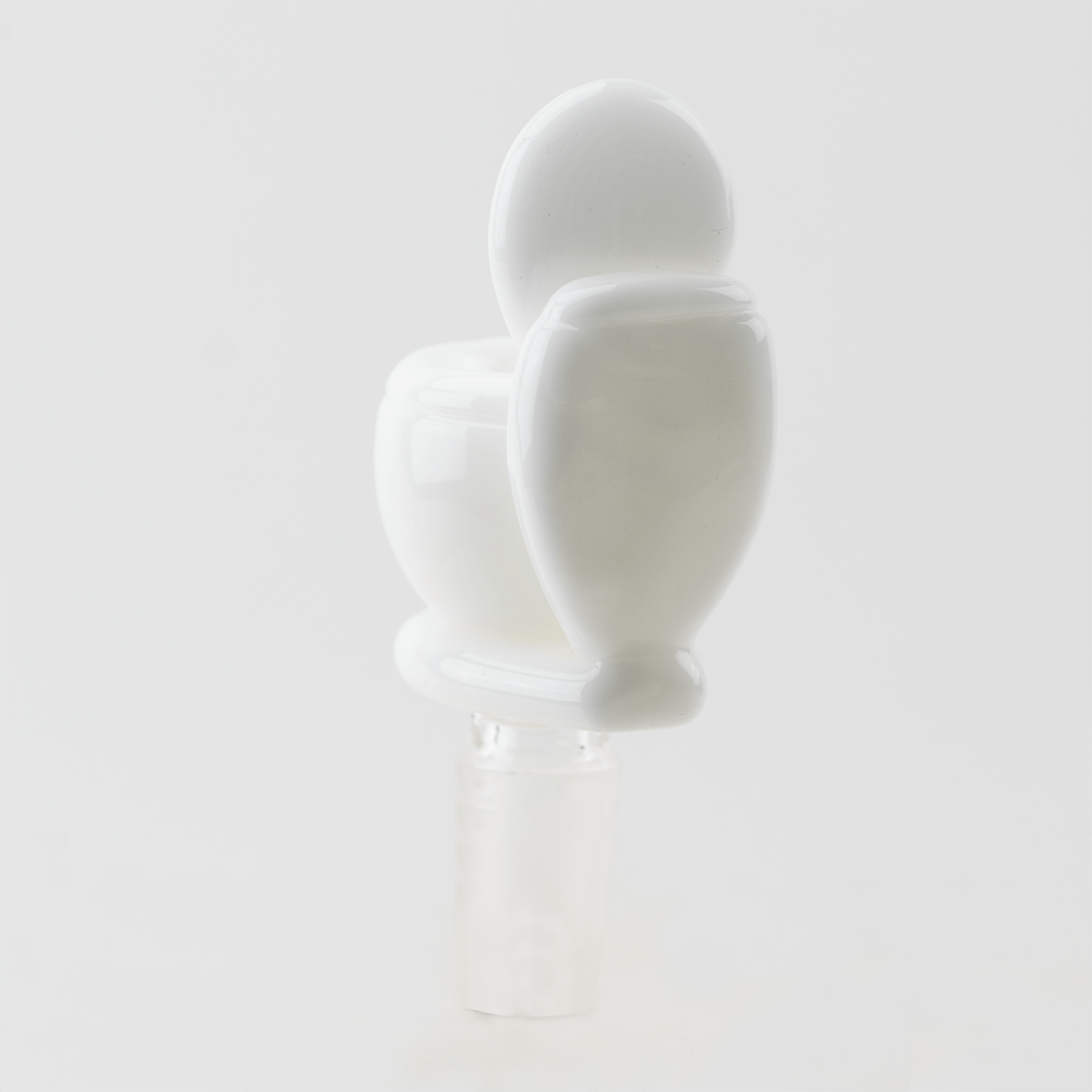 Empire Glassworks Toilet Bowl Piece Back