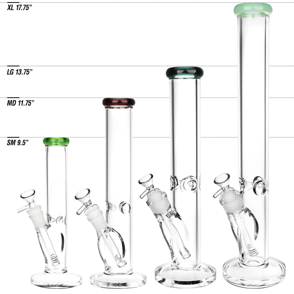 Classic Glass Straight Tube Bongs