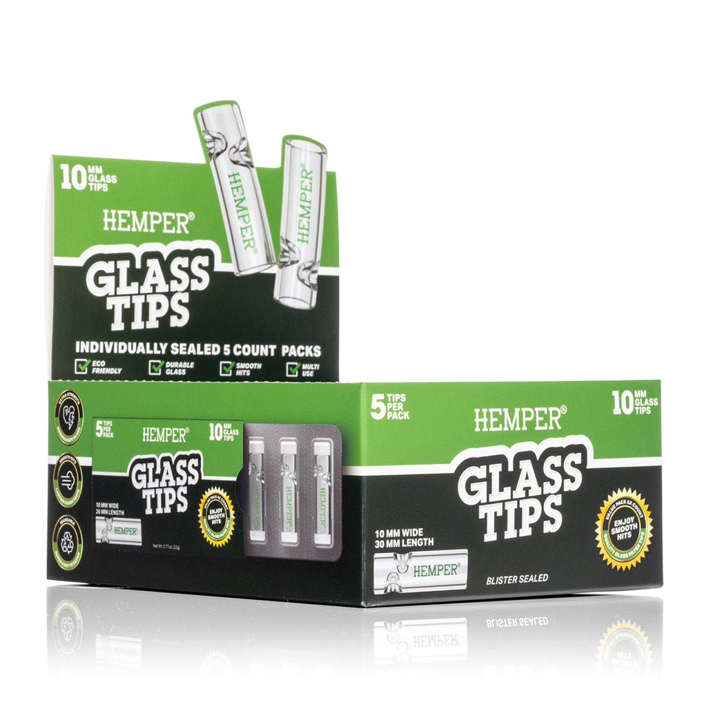 Glass Filter Tips 10mm | Display