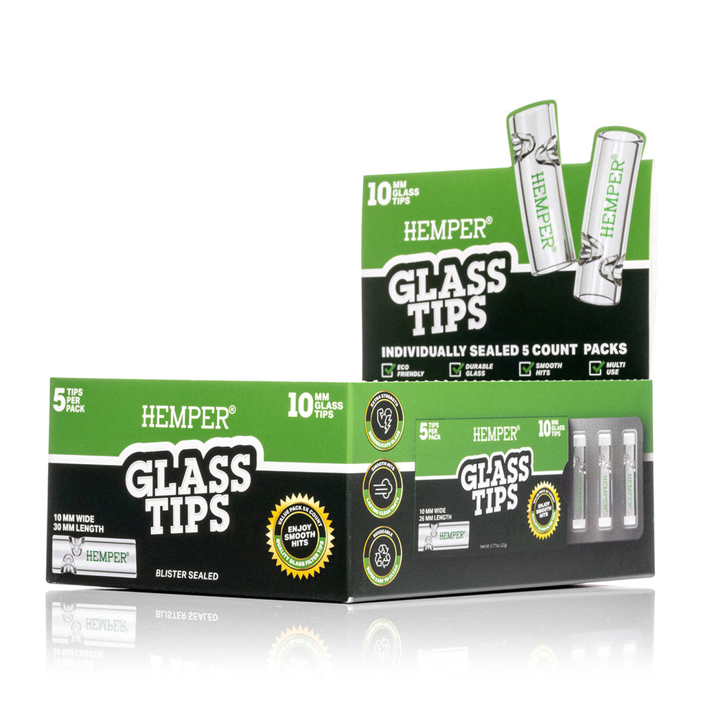 Glass Filter Tips 10mm | Display