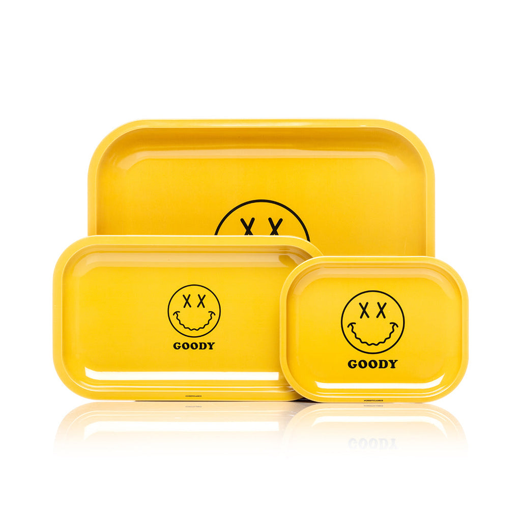 Goody Glass - Yellow Big Face Rolling Tray