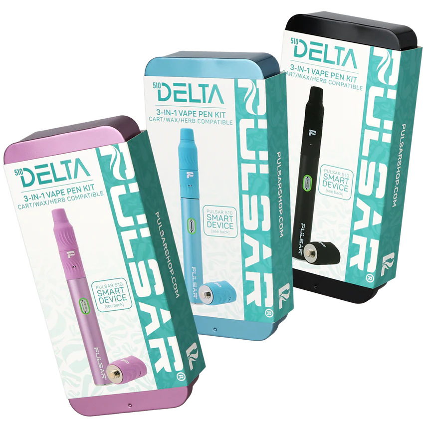 Pulsar 510 Delta 3-in-1 Vape Pen Kit 🌿🍯🔋