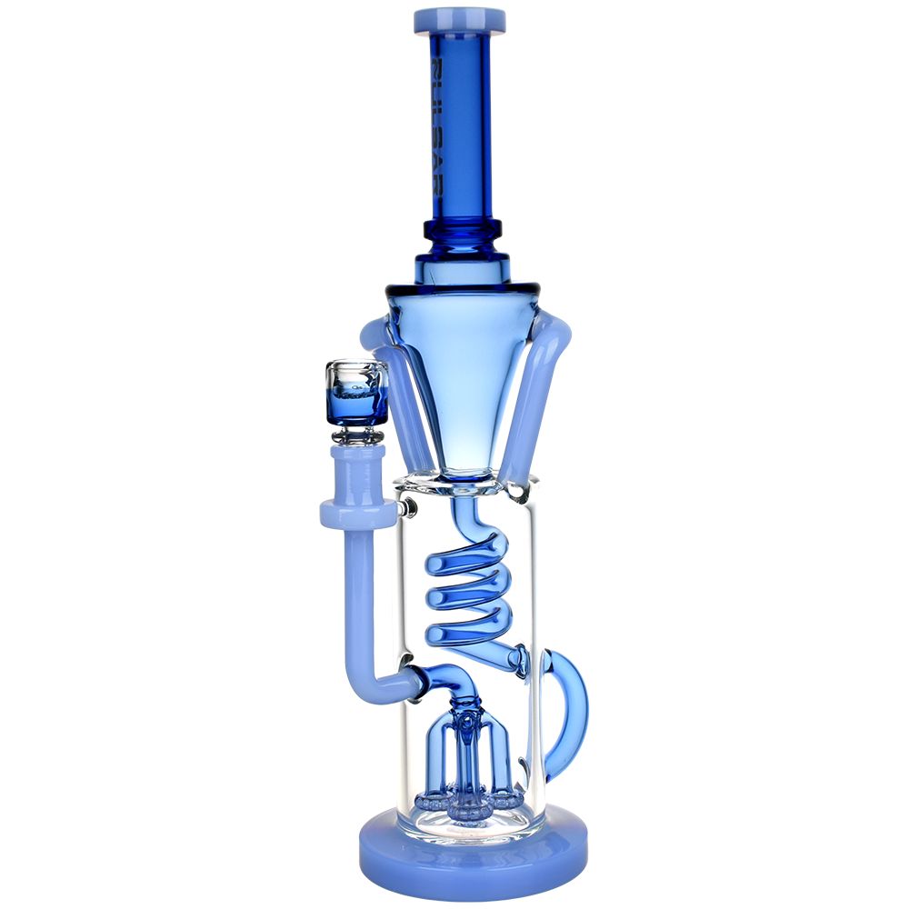Pulsar Twister Glass Recycler Bong