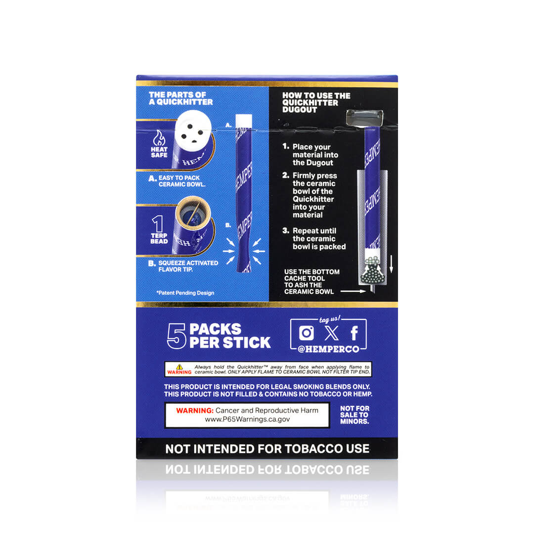 Quick Hitters Dugout Pack - Blueberry